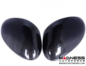 Alfa Romeo Stelvio Mirror Covers - Carbon Fiber - Caps - Feroce Carbon